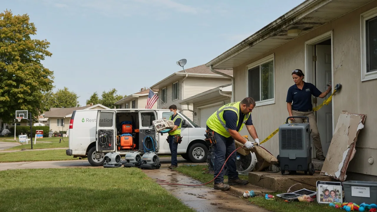 Water Damage Restoration in Royal, IL near me